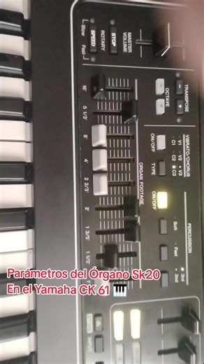 Exploring the SK20 Parameters on the Yamaha CK61