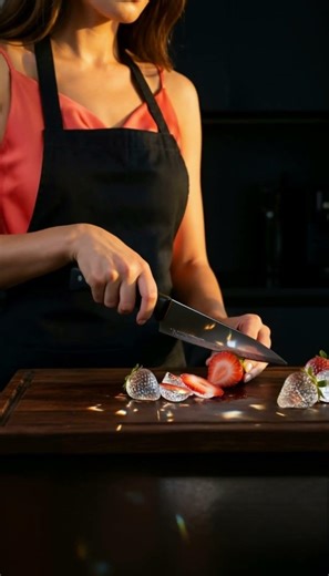 The glass strawberry exploded 😭#viral #relaxing