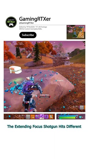 The Extending Focus Shotgun Hits Different 🎯 #fortnite #4kgaming #shorts #shortsfeed