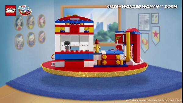 LEGO DC Super Hero Girls Wonder Woman Dorm 41235 DC Collectible