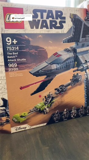 Reply to @duckballs Also The Bad Batch Attack Shuttle. This one was super detailed and fun to build! #badbatch #lego #starwars #wrecker #clonewars