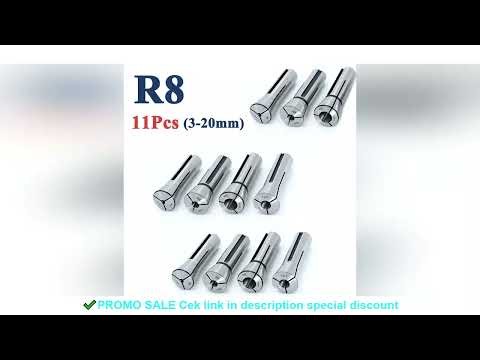 R8 Collet Milling Machine R8 Collet Metric British R8 Collet Clamping Size Milling Tool Holder R8 Co