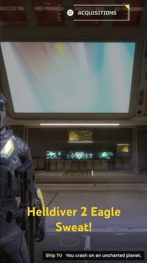 Helldivers 2 Eagle Sweat - Don’t just smell it live it!