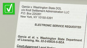 Yes, the Washington Department of Licensing settlement is real