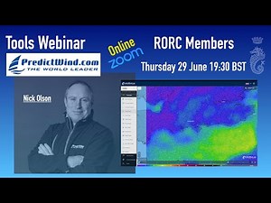 PredictWind Tools Webinar