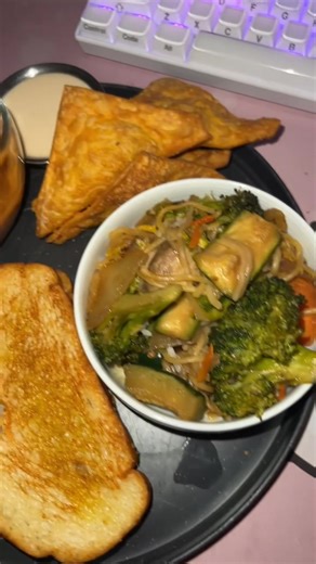 My messy #girldinner #leftovers