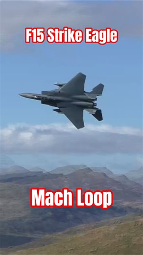 F15E STRIKE EAGLE - MACH LOOP #machloop #f15