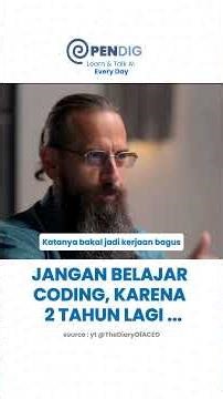Alasan kenapa coding bentar lagi gak penting