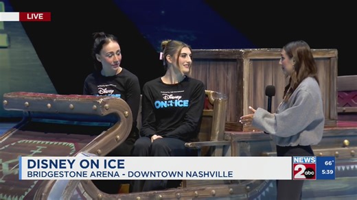 Skaters from Disney on Ice