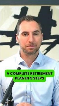 A Complete Retirement Plan in 5 Steps! #RetirementPlanning #shorts