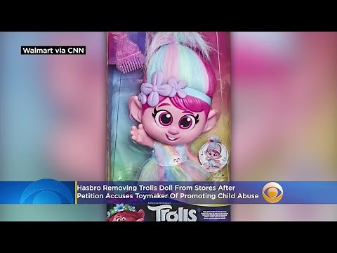 Hasbro Removing Trolls Doll From Stores; Petition Says Button Is Inappropriately Placed