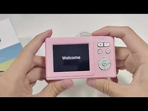 New CCD digital camera with stylish and minimalist design