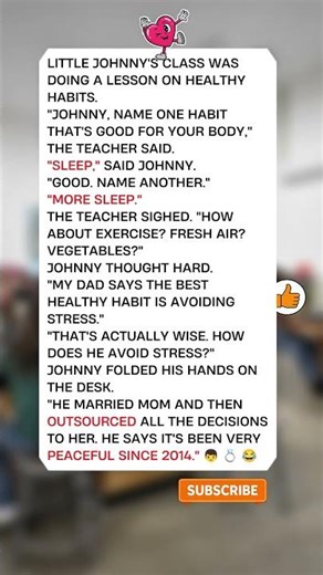 Dad's Secret to a Stress Free Life Mom 💀😭 #marriagegoals #dadjokes #funny