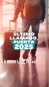 ⏰ Quedan los últimos 4 meses del año. Es el momento de retomar esa meta que te planteaste a inicios del 2025 y empezar a construir la versión de ti que quieres ver en el 2026. No lo pospongas más: tu futuro se empieza a escribir hoy. 🚀 ¡Comenta un ✈️ si tu ya estás esperando en puerta! | Fuxion