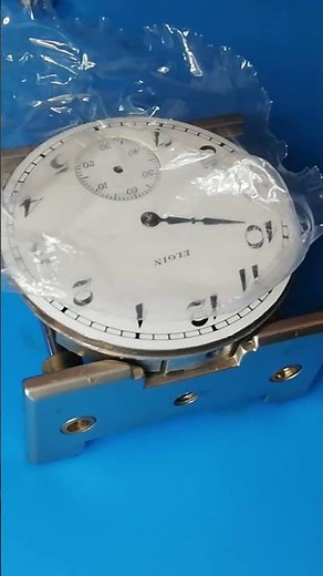 Repair Elgin Pocket Watch - Remove Hands