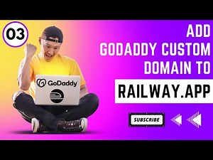 Spring Boot Deployment Tutorial - Add Godaddy custom domain to Railway.App - Part 03