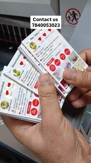 8.4K views · 30 reactions | Cutting of 3D Laminated instagram card. Contact us at 7840053023. #instagramcards #instagram #design #lamination #business | AtoZ Printing | Facebook