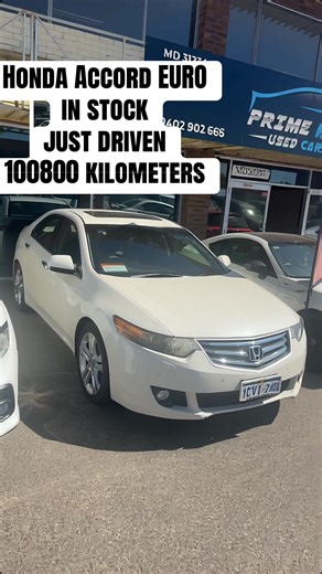 Euro Honda Accord with Sunroof - Low Mileage Beauty