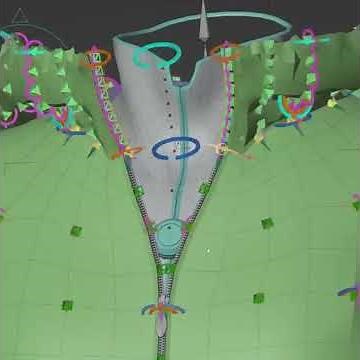 Zip rig in Blender