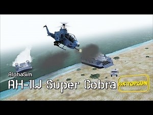 FSX AH-1W Super Cobra (Bell) - US-Army modern attack helicopter