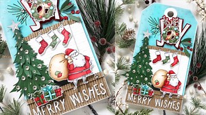 The wait is OVER!!! The Tim Holtz STAMPtember® 2023 is HERE in all of its glory!!! Check out this amazing tag and be sure to grab the set quickly if you love it-- as always, when it's gone, it's GONE forever! https://tinyurl.com/msxsud43 | SimonSaysStamp.com