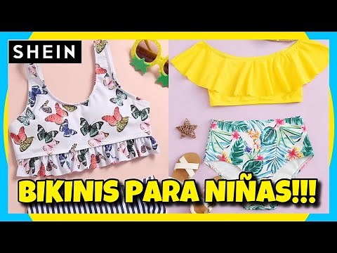 Trajes de baño 2020 para NIÑAS🧒Los mejores bikinis 2020 de Shein para niñas🩱Moda Baño 2020 Niña🧒
