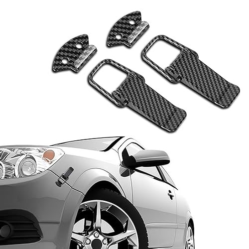 Kutyun 2PCS Car Bumper Clips, Bumper Quick Release, Front Rear Bumper Fastener Kit, Durable Carbon Fiber Car Bumper