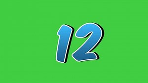 Number 12 Twelve Symbol Sign Animation Stock Footage Video (100% Royalty-free) 3661723537 | Shutterstock