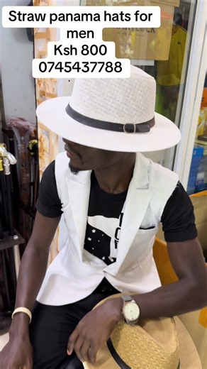 Straw Panama Hats for Men - Shop at Royal Palms Mall