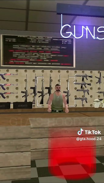 IF YOU AIM ROCKET LAUNCHER AT GUN DEALER - GTA SAN ANDREAS. #gtasanandreas #gtavicecity #gta5 #viral #fyp