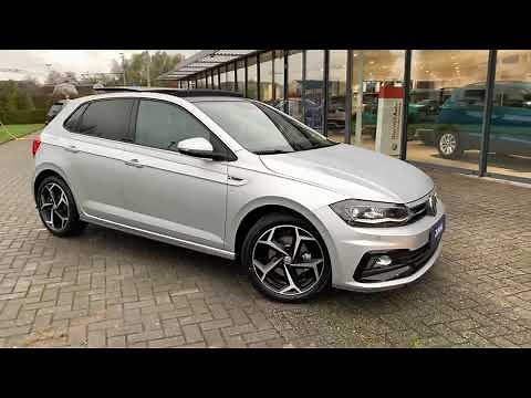 Volkswagen NEW Polo R-Line 2019 in 4K Reflex Silver 17 inch Bonneville walk around & detail inside