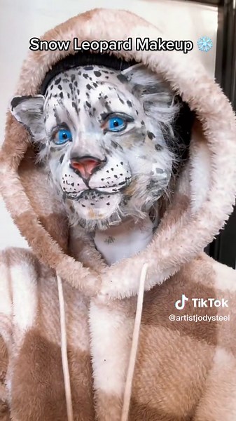 Snow Leopard Makeup Tutorial