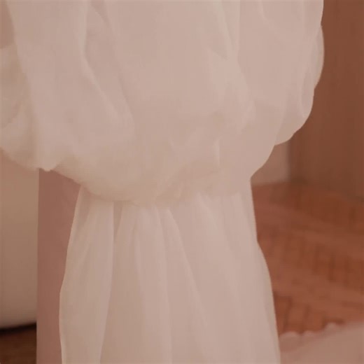 Bridal Robe Long Train, Organza Robe, Puffy Robe, Bridal Maxi Robe, Wedding Morning Robe, Morning of Bride Outfit, Sheer Robe for Women - Etsy