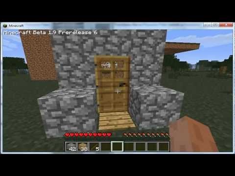 [Minecraft Guide] How To Make Automatic Door In Minecraft