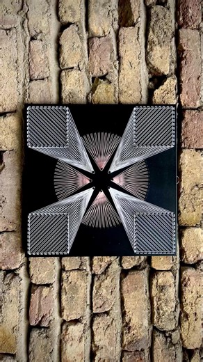 DIY String Art🧵 /You can watch the full video of this painting in the tutorial playlist