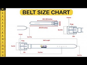 Men, Women & Kids Belt Size and Their Comparison Chart (Download PDF)
