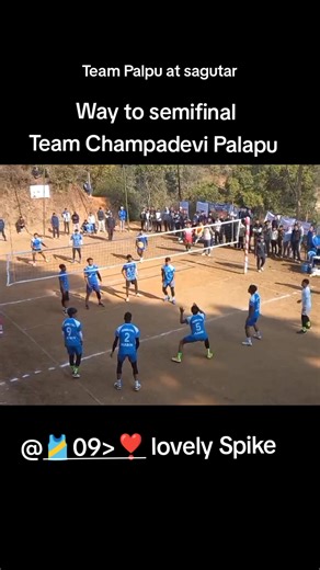 Team Champadevi Palapu Shines in Volleyball Semifinals