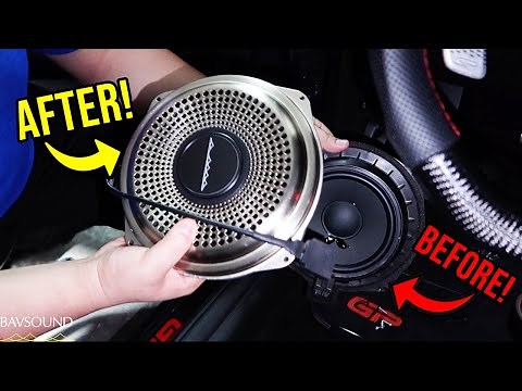 MINI John Cooper Works GP - BAVSOUND SPEAKER SYSTEM INSTALL - REVIEW - SOUND TEST - COMPARISON