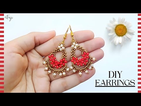 Beaded Earrings DIY: How to Make Gorgeous Statement Jewelry