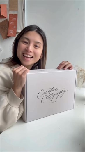 We wanted to make a kit that you were going to love from beginning to the end. Since I can’t be there physically with you to teach you about calligraphy, I have created this box to include all the tools you will need in order to be successful! The box also works as a storage container for all of your calligraphy supplies. | Written Word Calligraphy Design