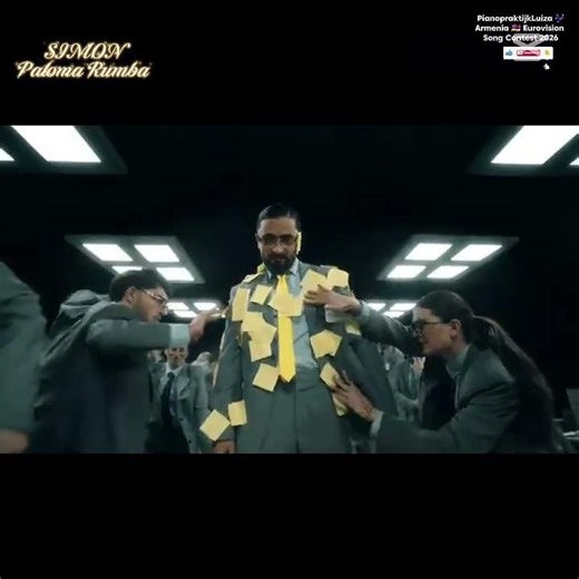 #Armenia 🇦🇲 #Eurovision #Song Contest 2026. SIMON-Paloma Rumba.#support 🇦🇲