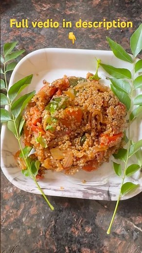 Quinoa Upma quick and healthy breakfast recipe in 5min