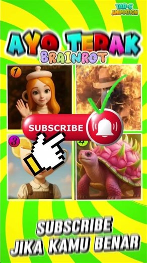 Tebak yang manakah anomali Brainrot asli ?