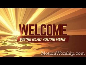 Digital Waves Summer Welcome HD Loop by Motion Worship