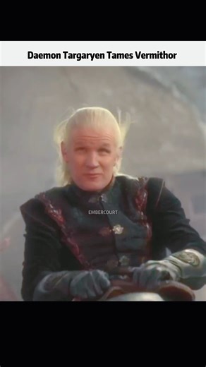 Daemon Tames the Second biggest Dragon in the World🐲 I House of the Dragon - - - In the heart of a cold and ancient cave, Daemon Targaryen comes face to face with Vermithor, the second largest dragon alive. This is not just a show of courage. It is a test of blood, will and dominance. Daemon does not fight Vermithor. He sings to him. He shows respect and confidence, not fear. And in return, the mighty dragon listens. This moment tells us something powerful. True strength does not always need to
