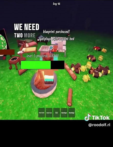 99 Nights: Surviving with Obsidiron Weapons in Roblox