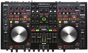 DENON DJ MC6000 MK2 Digital Mixer and Controller with Full Version Serato DJ Software