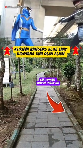 Rangers Blue Ngajak Main sama Alien #supersabun #rajaalien #superheroines | SUPER SABUN