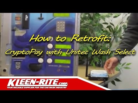 CryptoPay Retrofit Unitec Wash Select