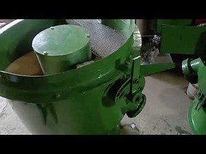 Stainless steel fastners cleaning and finishing machines through vibratory finishing process